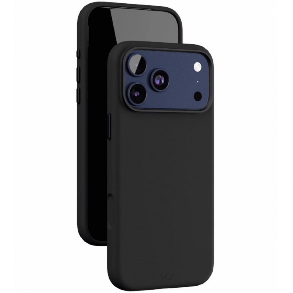 Чехол защитный VLP Aster Pro Case MagSafe для iPhone 17 Pro Max Черный