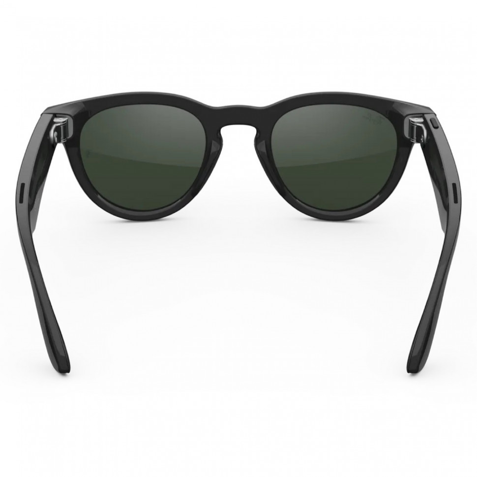 Умные очки Ray-Ban Headliner (Gen 2) Shiny Black Clear/Graphite Green Transitions (RW4013)