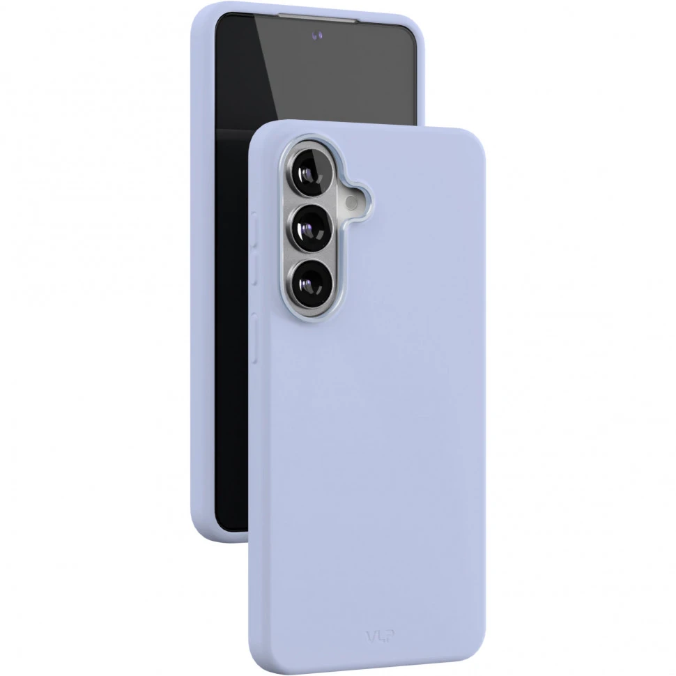 Чехол защитный VLP Aster Pro Case с MagSafe для Samsung Galaxy S26+ Голубой