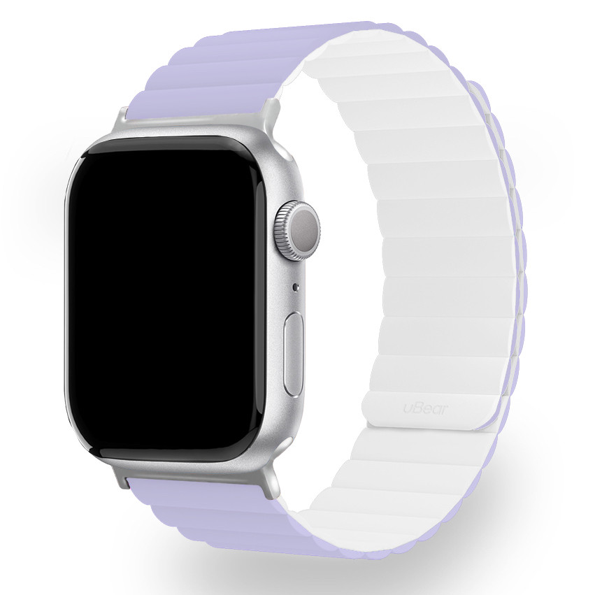 Ремешок uBear Mode для Apple Watch 40/41/42mm (S/M) Лаванда/Белый