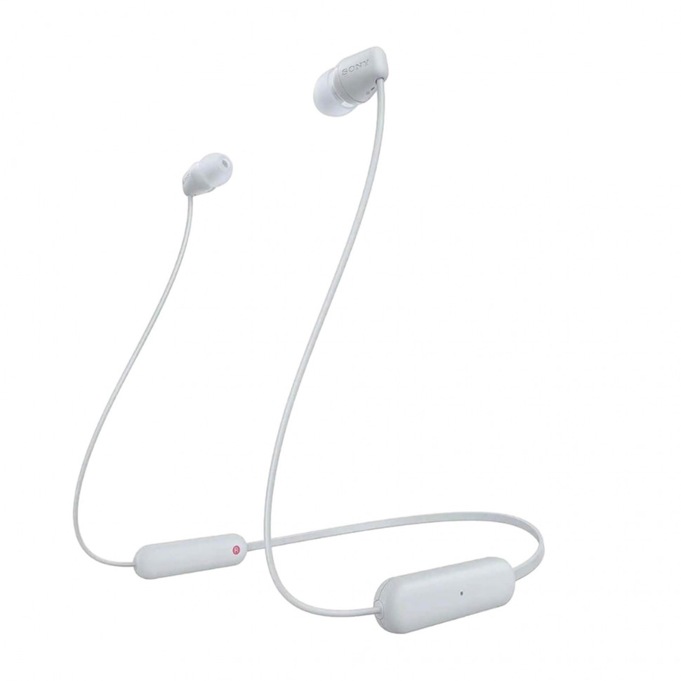 Беспроводные наушники Sony WI-C100 Белый (White)