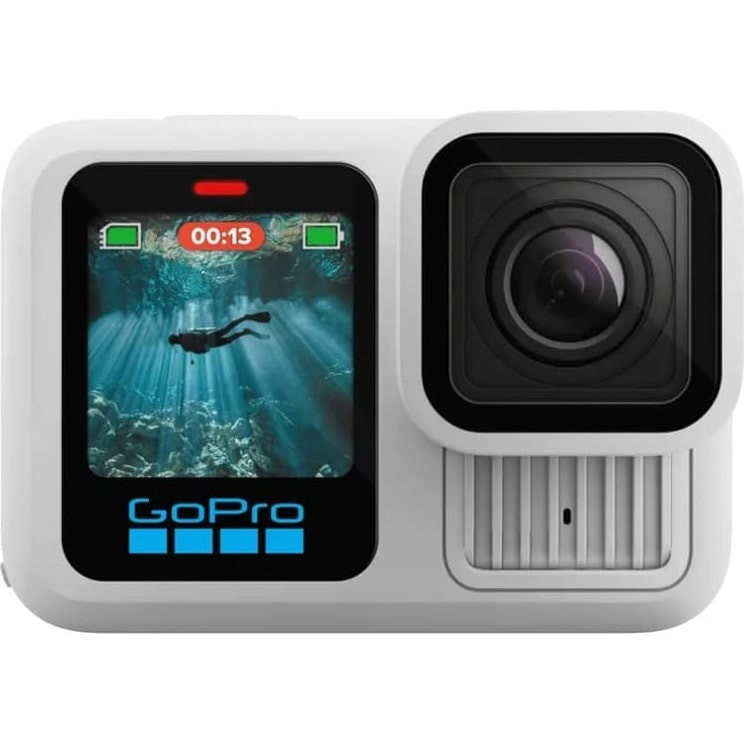Экшн-камера GoPro HERO13 Белый (Black in Polar White)