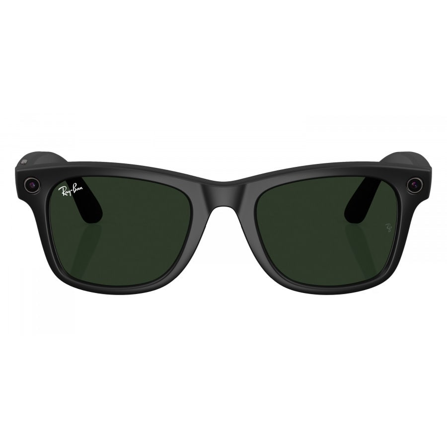 Умные очки Ray-Ban Wayfarer Black/Graphite Green (RW4008)