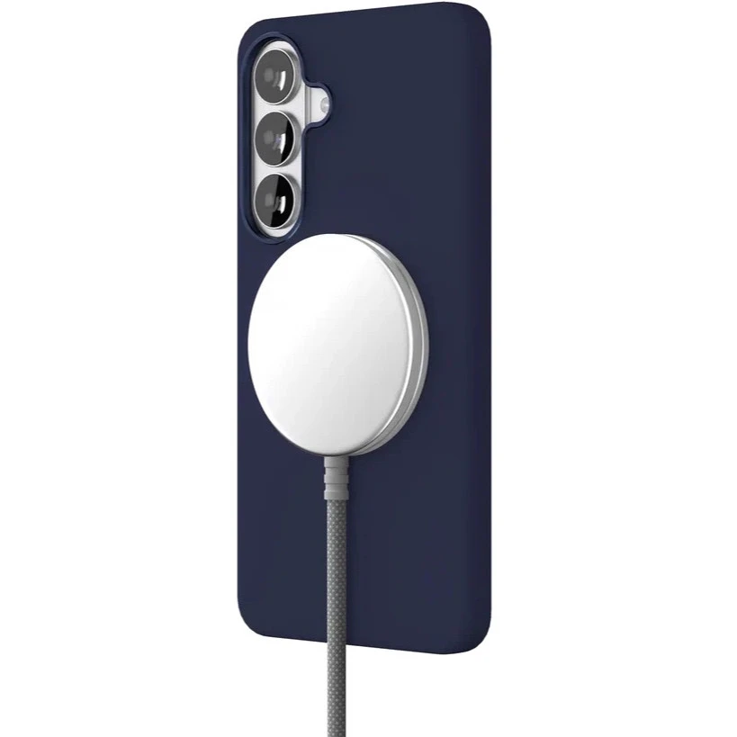 Чехол защитный VLP Aster Pro Case с MagSafe для Samsung Galaxy S26+ Синий