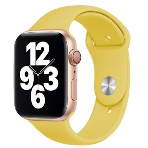 Ремешок VLP Band Silicone для Apple Watch 44/45/46/49mm Желтый