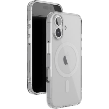 Чехол защитный VLP Lite Air Case MagSafe для iPhone 16 Прозрачный