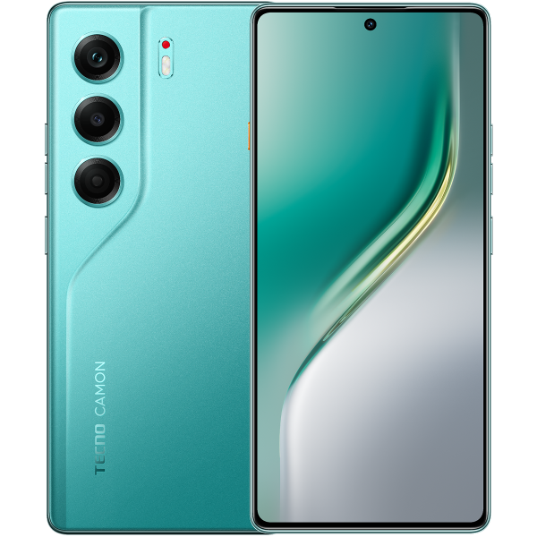 Смартфон TECNO Camon 40 12/256GB Зеленый (Emerald Glow Green)