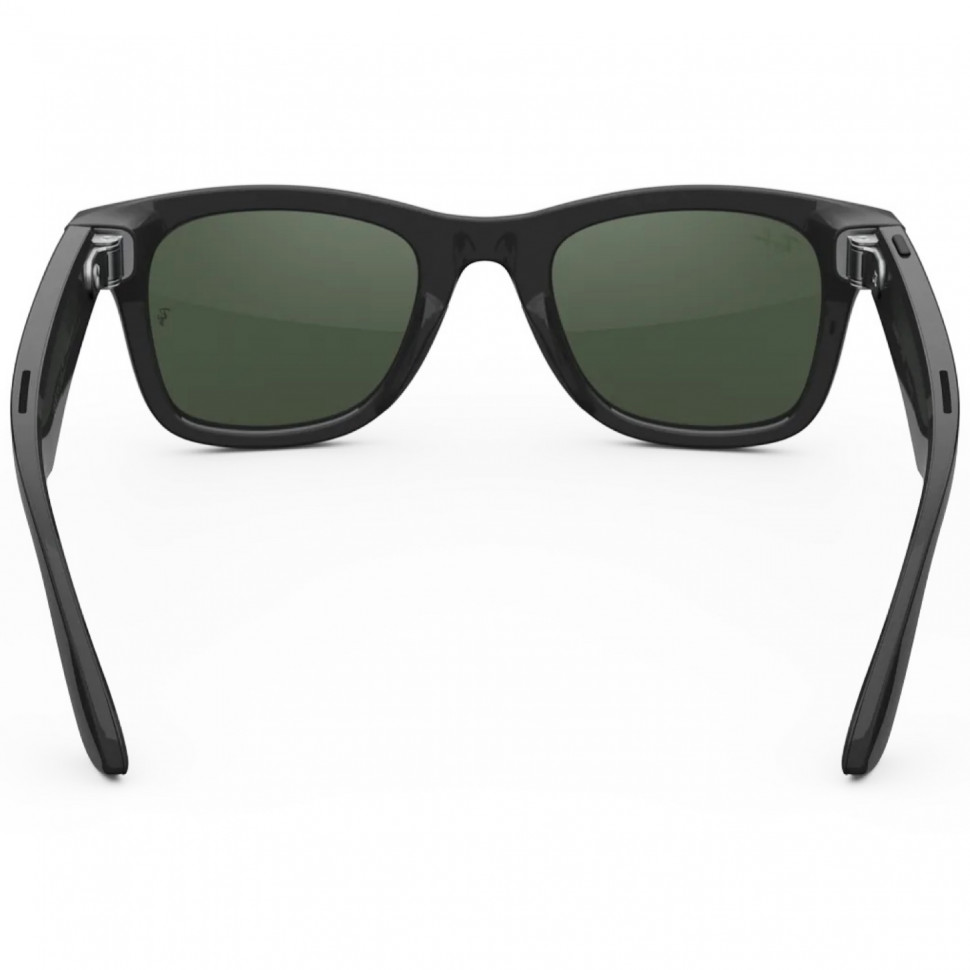 Умные очки Ray-Ban Wayfarer (Gen 2) Shiny Black Clear/Graphite Green Transitions (M)