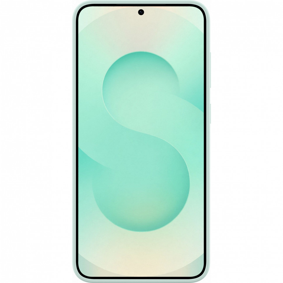 Чехол защитный Samsung Silicone Case для Samsung Galaxy S25 Мятный