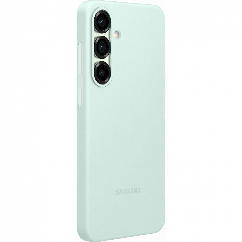 Чехол защитный Samsung Silicone Case для Samsung Galaxy S25 Мятный