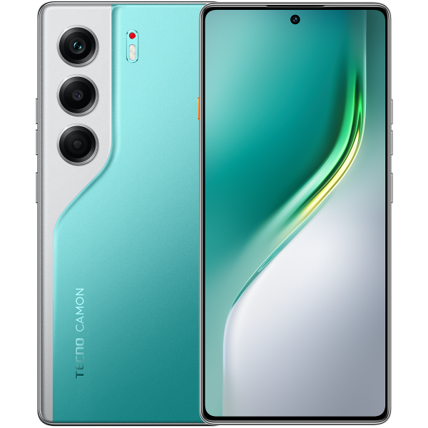 Смартфон TECNO Camon 40 12/256GB Изумрудный (Emerald Lake Green)