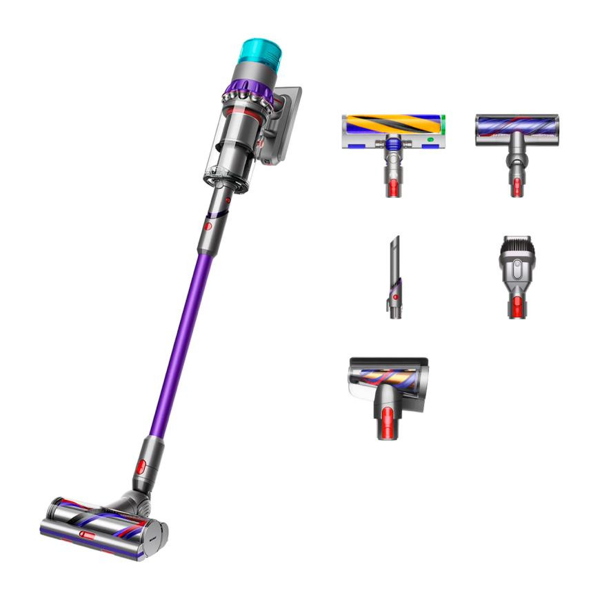 Вертикальный беспроводной пылесос Dyson Gen5 Detect Absolute (SV23) Iron/Purple (Вилка CN)