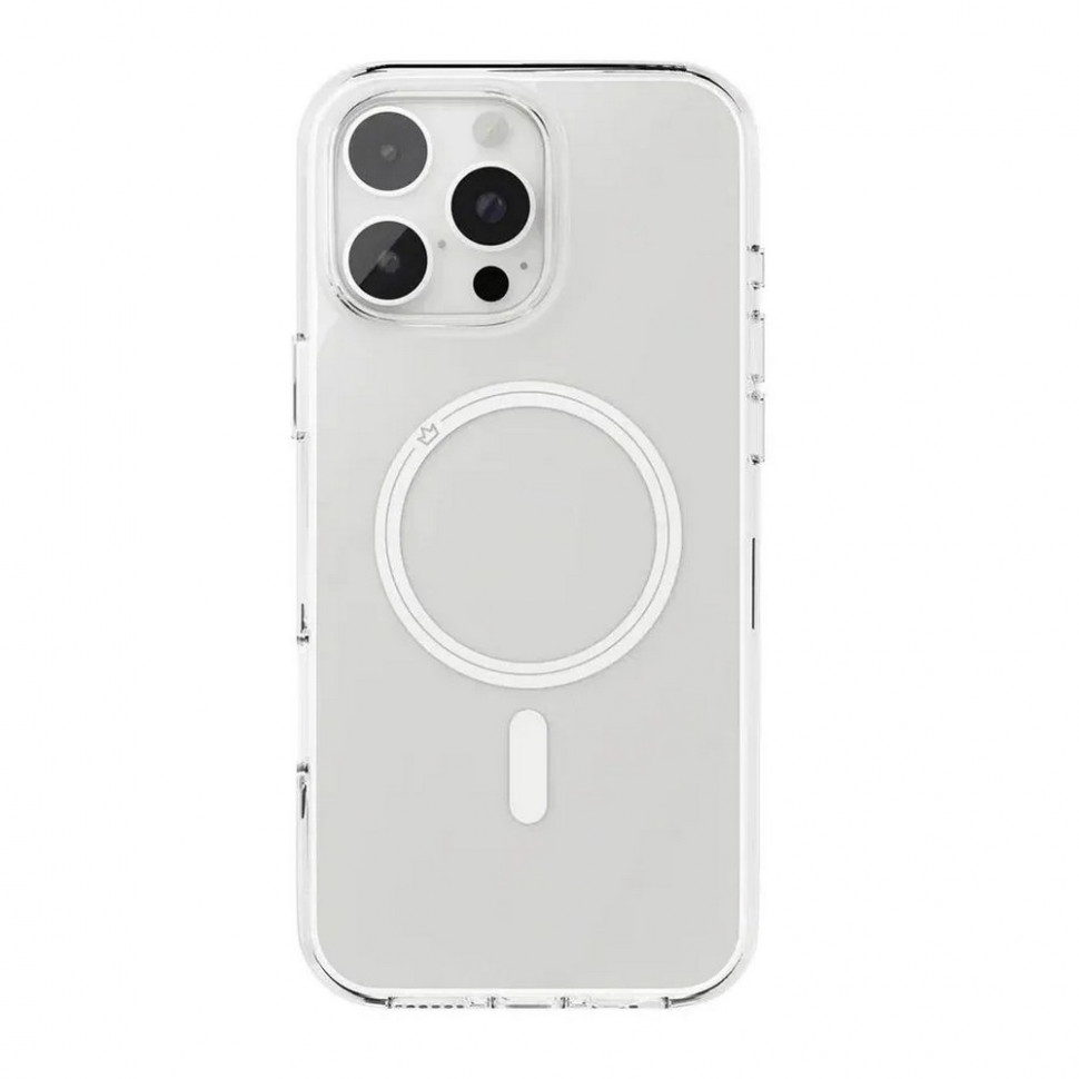 Чехол защитный VLP Puro Case MagSafe для iPhone 16 Pro Max Прозрачный