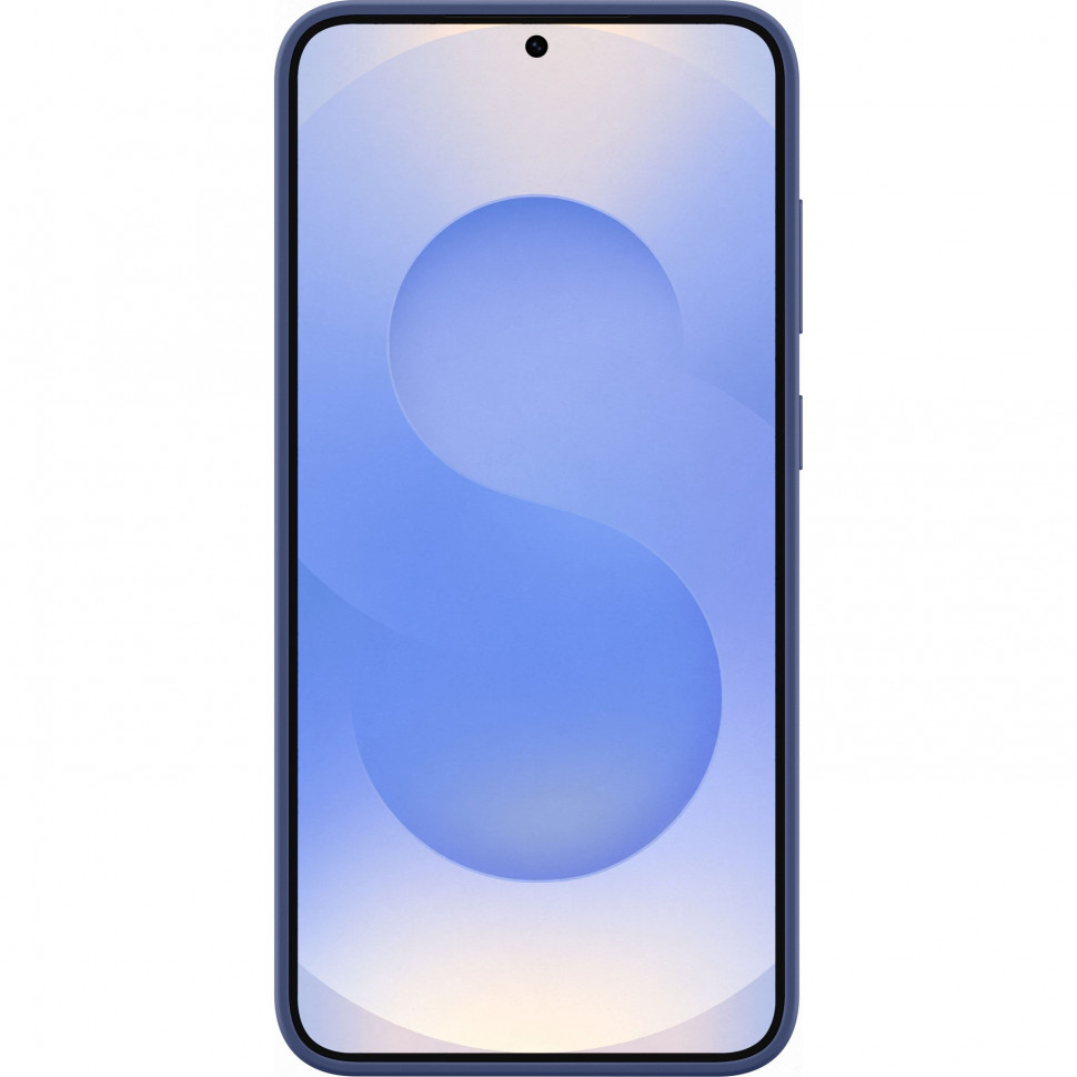 Чехол защитный Samsung Silicone Case для Samsung Galaxy S25+ Синий