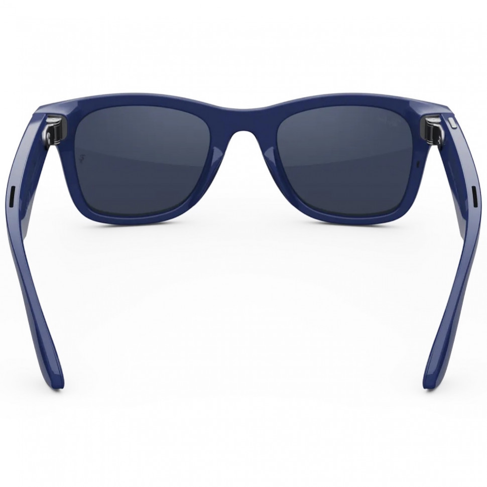 Умные очки Ray-Ban Wayfarer (Gen 2) Shiny Cosmic Blue Clear/Sapphire Transitions (L)