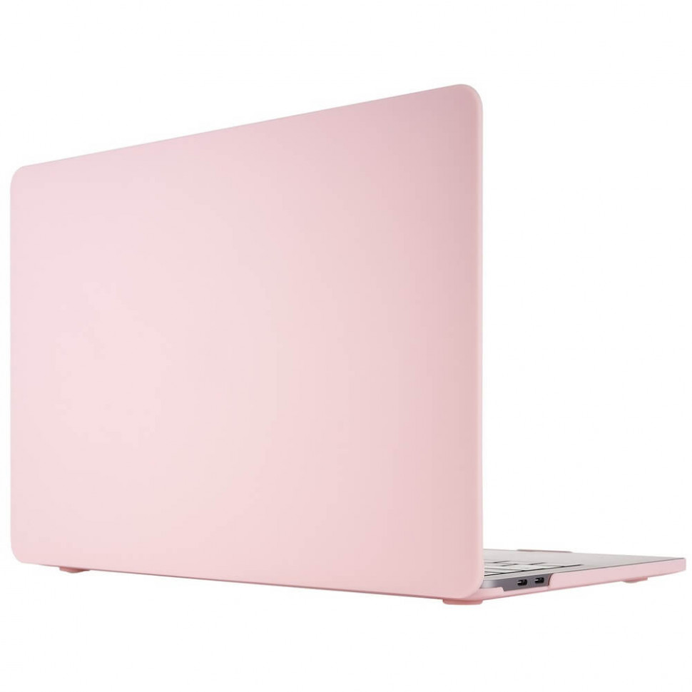Чехол защитный VLP Plastic Case для MacBook Pro 13 (M2) Светло-розовый