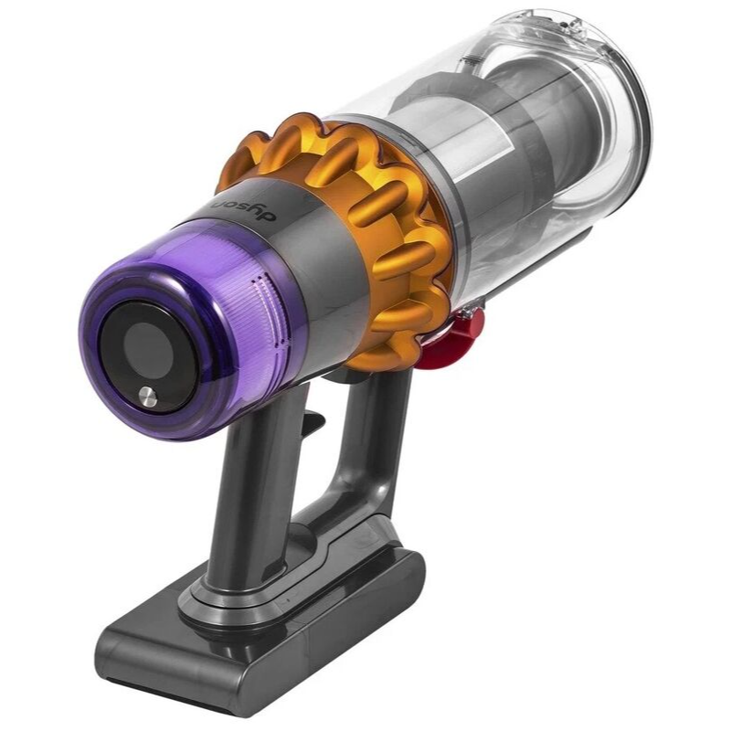 Вертикальный беспроводной пылесос Dyson V12 Detect Slim Absolute (SV30) Yellow/Nickel (EU)
