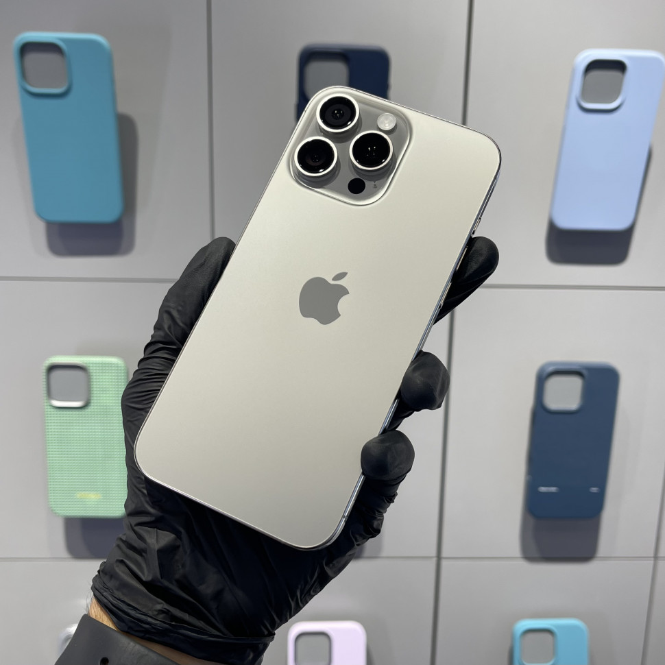 Смартфон Apple iPhone 16 Pro Max 512GB Натуральный титан (Natural Titanium) (Б/У)