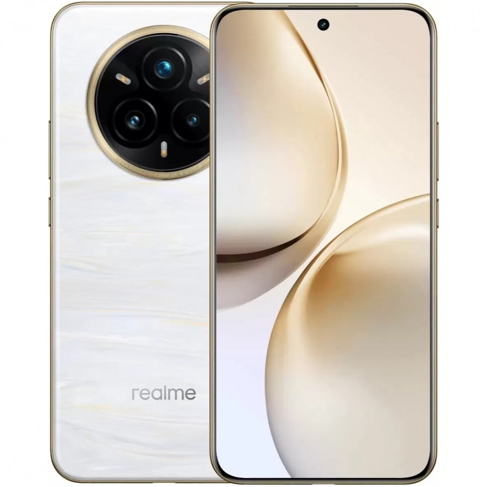 Смартфон realme 14 Pro+ 5G 12/512GB Белый (White)