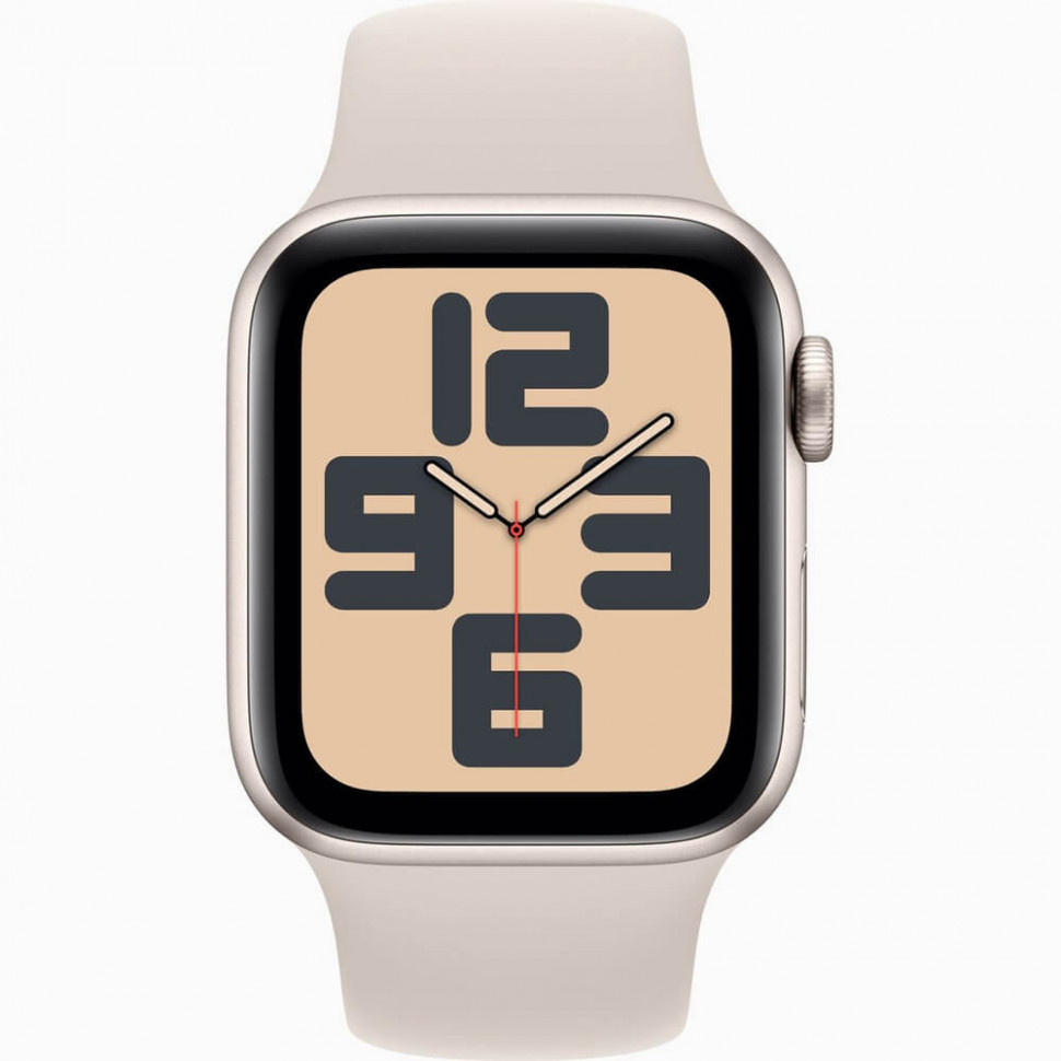 Умные часы Apple Watch SE 2023 40mm Starlight Aluminum Case with Starlight Sport Band (S/M)