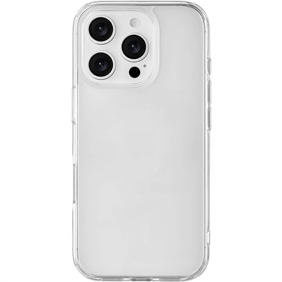 Чехол защитный uBear Real Case для iPhone 16 Pro Max Прозрачный