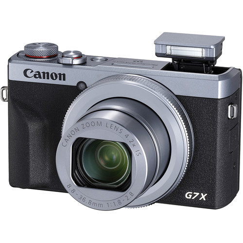 Фотоаппарат Canon PowerShot G7X Mark III Серебристый (Silver)