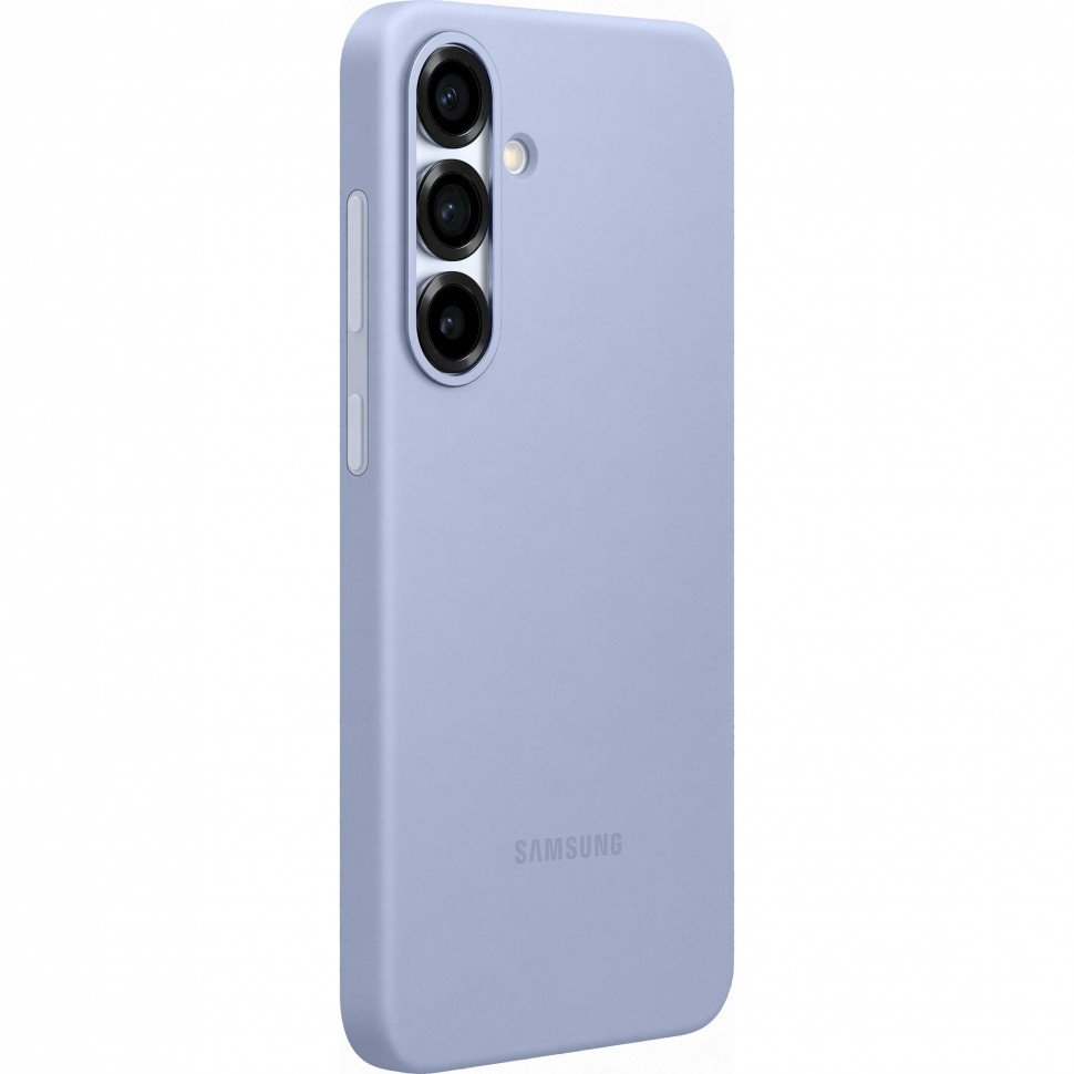 Чехол защитный Samsung Silicone Case для Samsung Galaxy S25+ Голубой