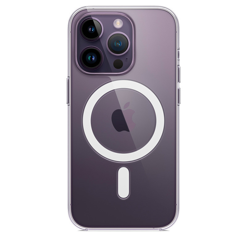 Чехол защитный Clear Case MagSafe для iPhone 14 Pro Прозрачный