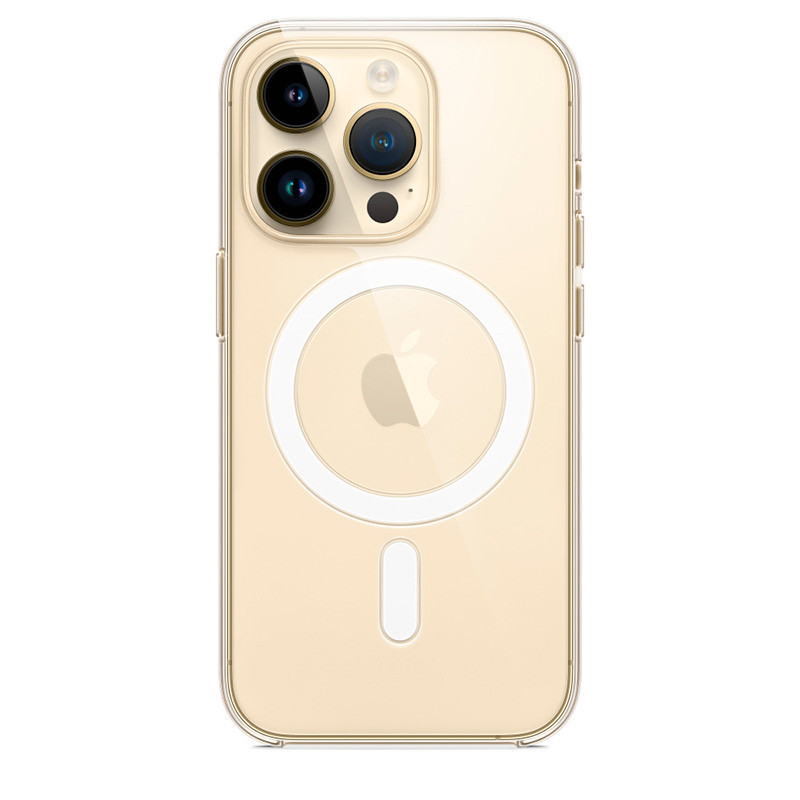Чехол защитный Clear Case MagSafe для iPhone 14 Pro Прозрачный