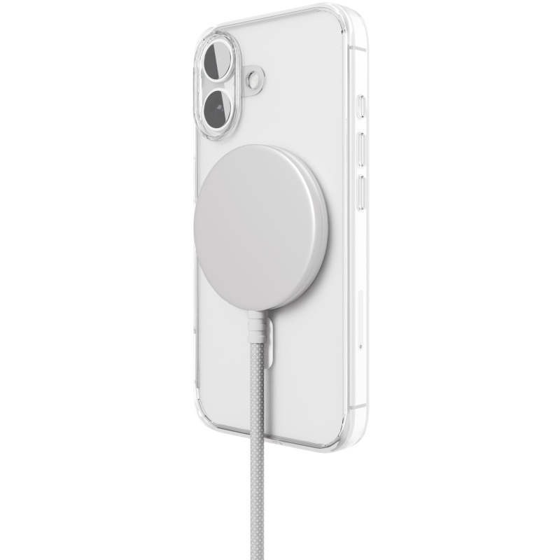 Чехол защитный VLP Diamond Case MagSafe для iPhone 16 Прозрачный