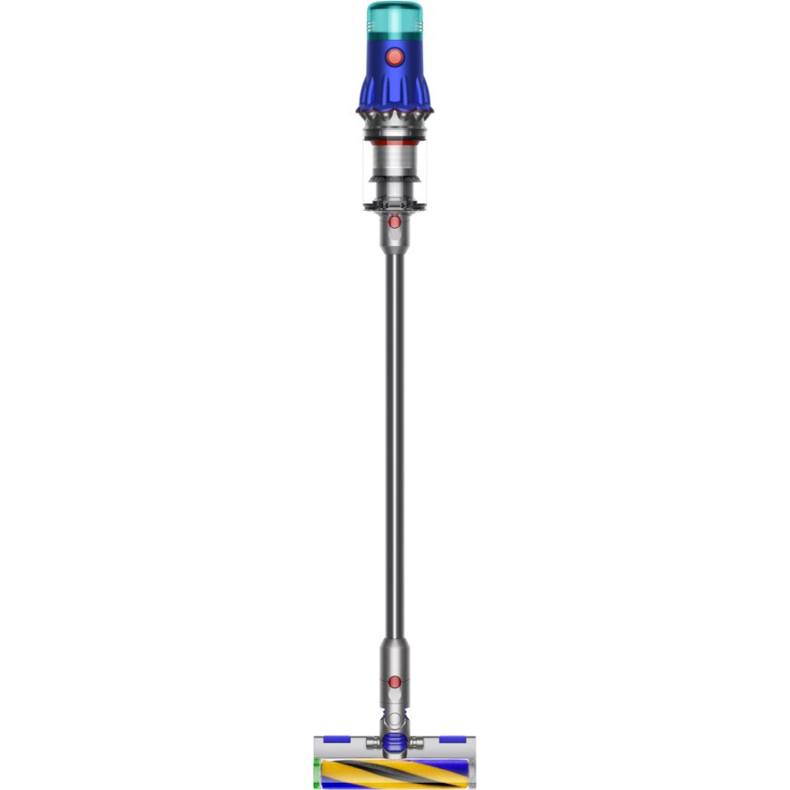 Вертикальный беспроводной пылесос Dyson V12 Detect Slim Fluffy (SV46) Blue/Nickel (Вилка CN)