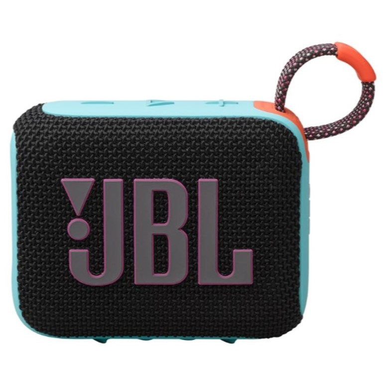 Портативная колонка JBL Go 4 Чёрный/Оранжевый (Black/Orange)