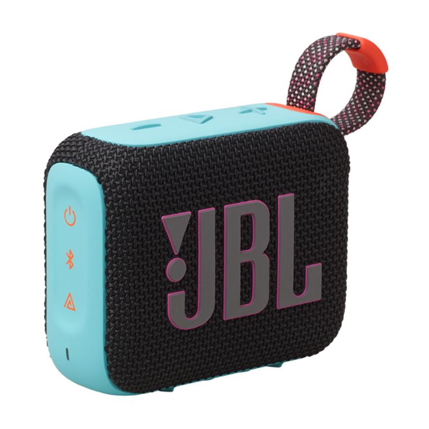 Портативная колонка JBL Go 4 Чёрный/Оранжевый (Black/Orange)