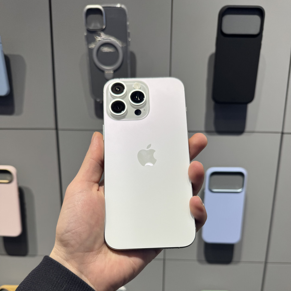 Смартфон Apple iPhone 16 Pro Max 256GB Белый титан (White Titanium)