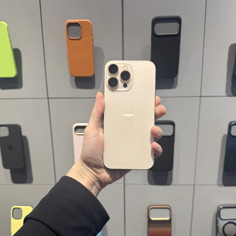 Смартфон Apple iPhone 16 Pro Max 256GB Пустынный титан (Desert Titanium)(Б/У)