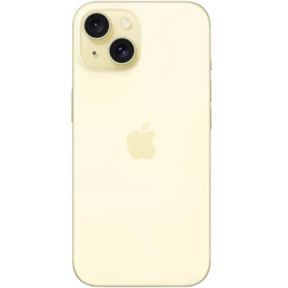 Смартфон Apple iPhone 15 128GB Желтый (Yellow)