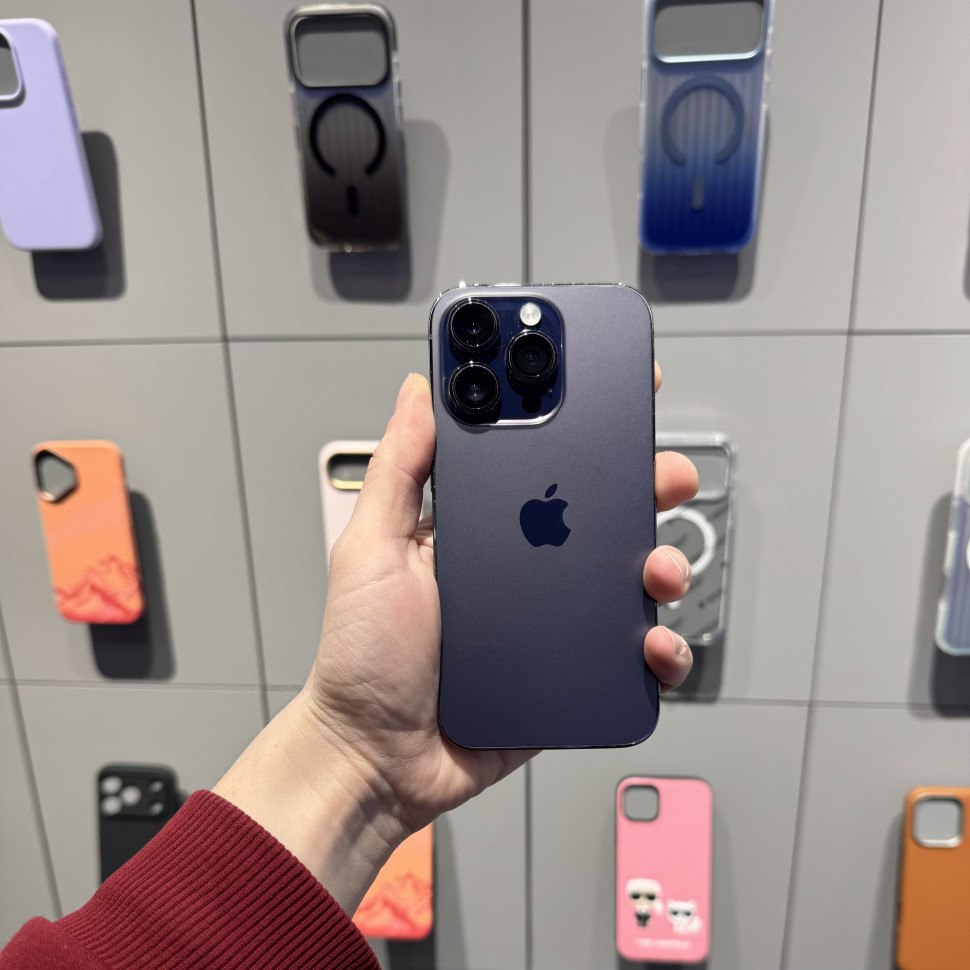 Смартфон Apple iPhone 14 Pro 256GB Deep Purple (Фиолетовый) (Б/У)