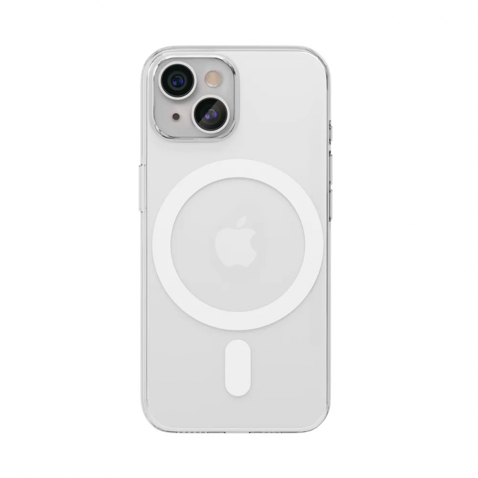 Чехол защитный VLP Crystal Case MagSafe для iPhone 14 Plus Прозрачный