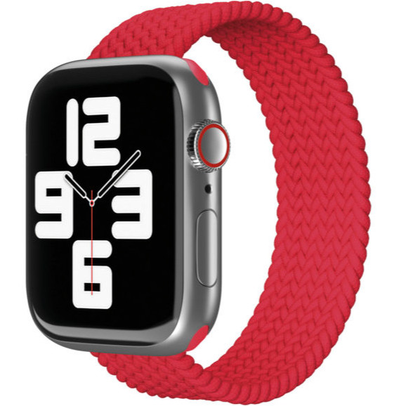 Ремешок VLP Braided Band для Apple Watch 40/41/42mm (S/M) Красный