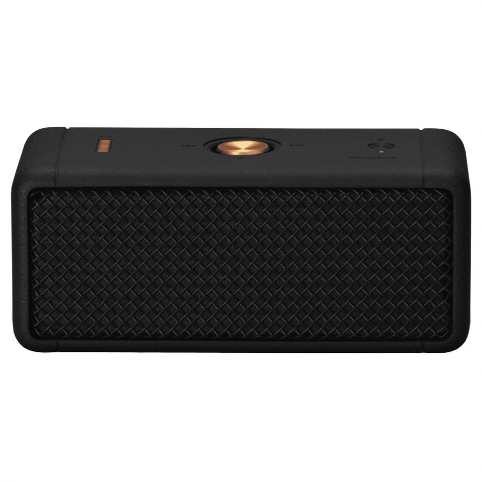 Портативная акустика Marshall Emberton Черная латунь (Black & Brass)