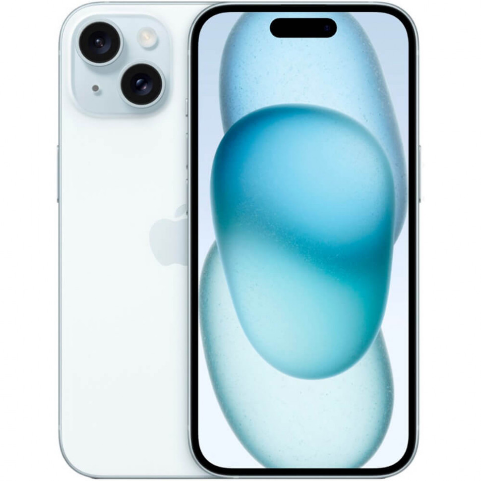 Смартфон Apple iPhone 15 128GB Голубой (Blue) DualSim