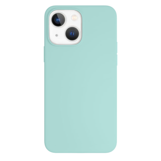 Чехол защитный VLP Liquid Silicone Case Soft Touch для iPhone 14 Plus Turquoise