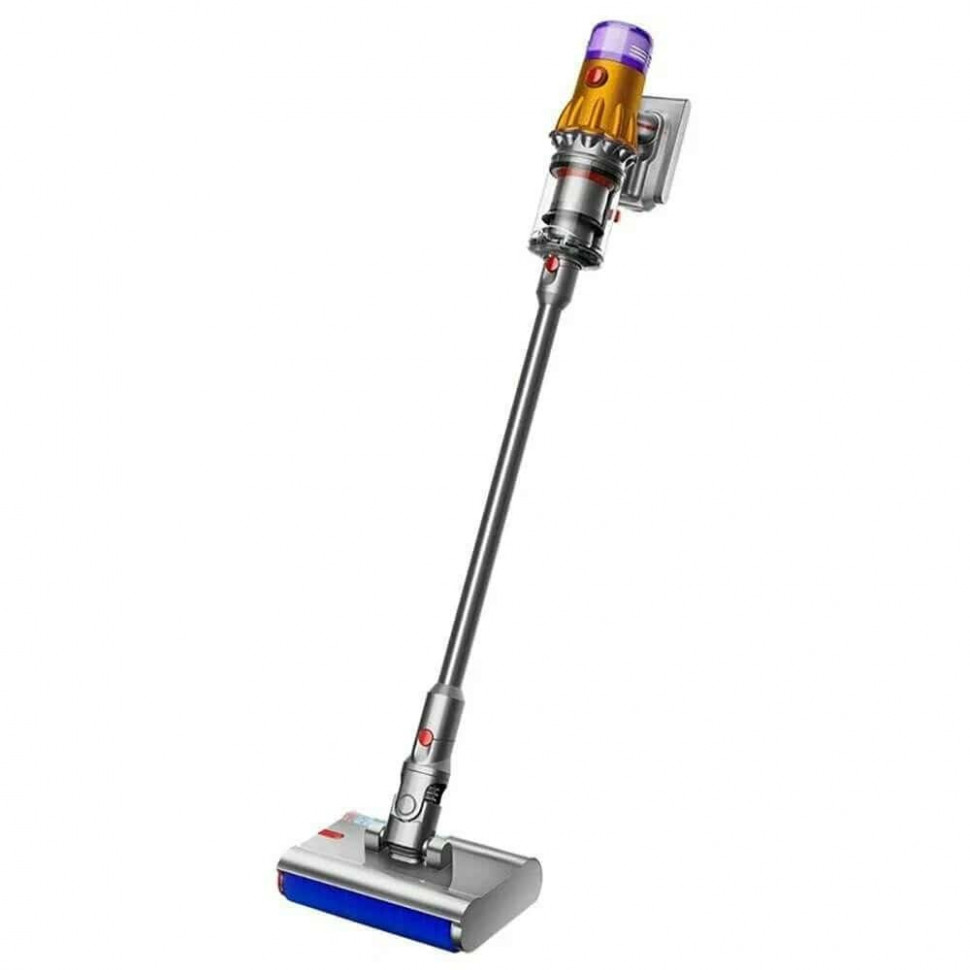 Вертикальный беспроводной пылесос Dyson V12s Detect Slim Submarine Complete (SV46) Yellow/Nickel (Вилка CN)