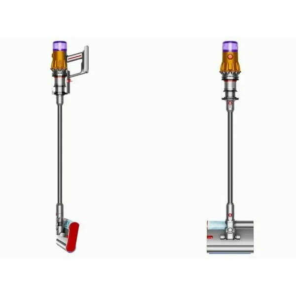 Вертикальный беспроводной пылесос Dyson V12s Detect Slim Submarine Complete (SV46) Yellow/Nickel (Вилка CN)