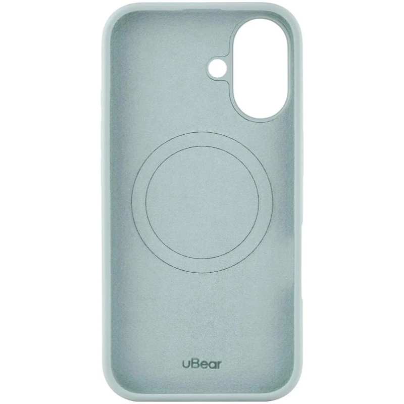 Чехол защитный uBear Touch Mag Case для iPhone 16 Холодная мята
