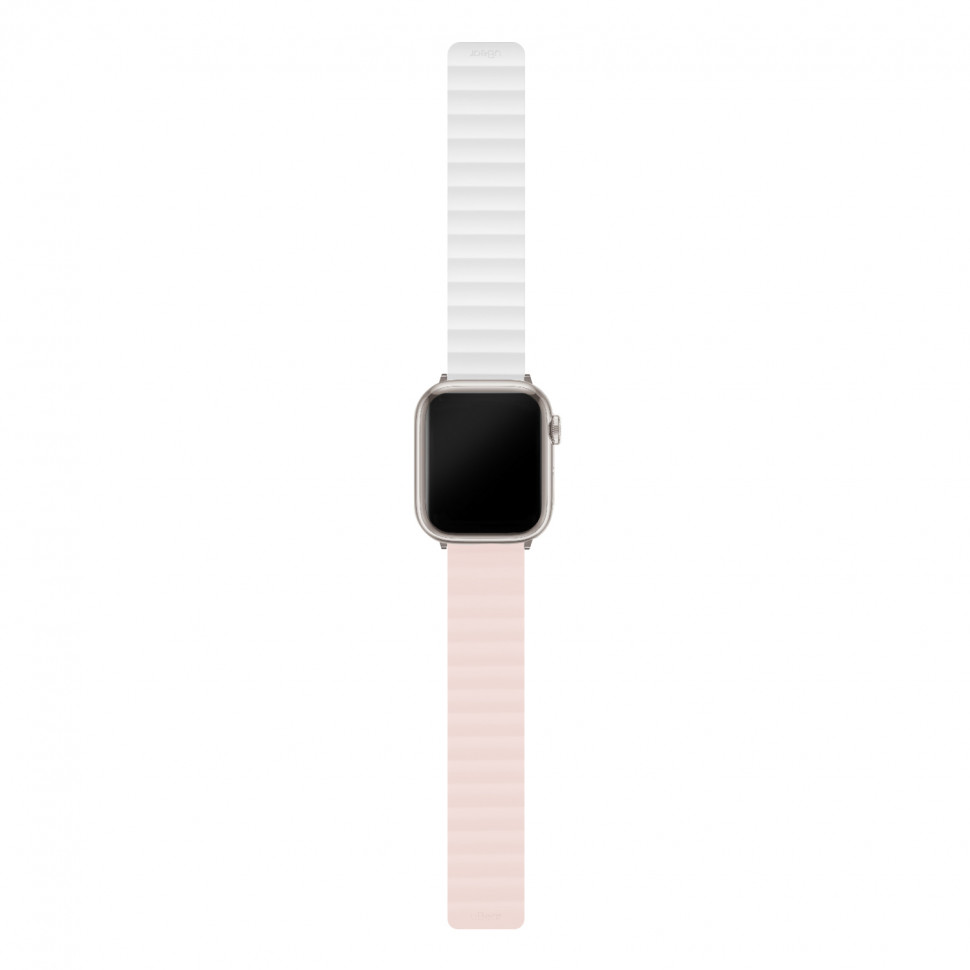 Ремешок uBear Mode для Apple Watch 40/41/42mm (S/M) Розовый/Бежевый