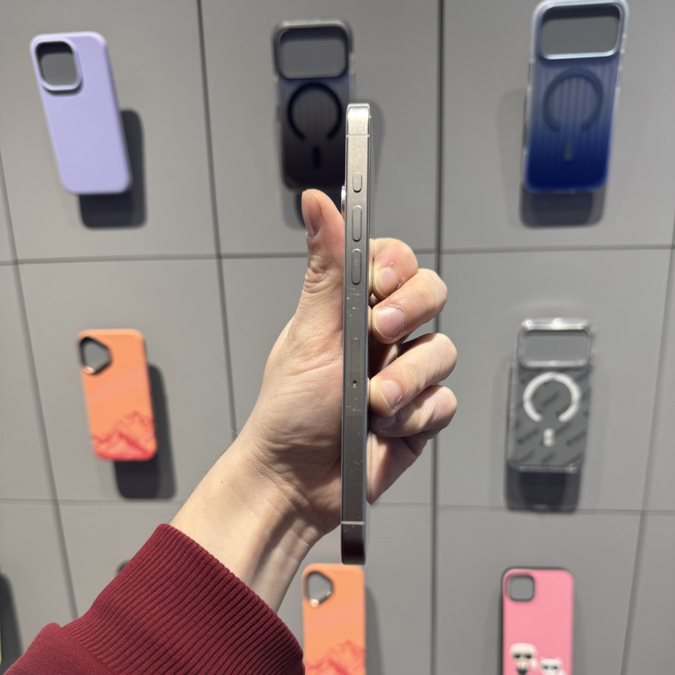 Смартфон Apple iPhone 15 Pro Max 256GB Белый титан (White Titanium) DualSim (Б/У)