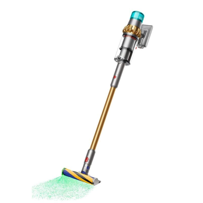 Вертикальный беспроводной пылесос Dyson V15 Detect Absolute (SV47) Gold/Gold (EU)