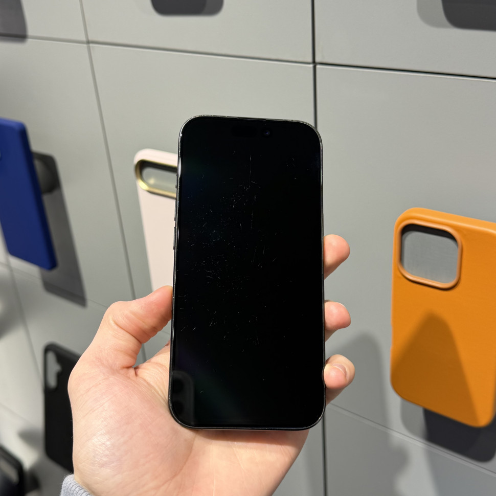 Смартфон Apple iPhone 16 Pro 256GB Черный (Black Titanium) (Б/У)