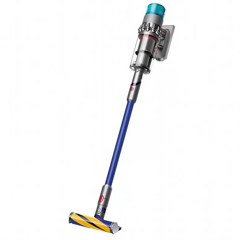Вертикальный беспроводной пылесос Dyson Gen5 Detect Fluffy (SV23) Nikel/Blue (Вилка CN)